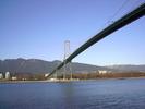 The bridge to North Vancouver
