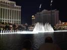 Fountains in front of Bellagio